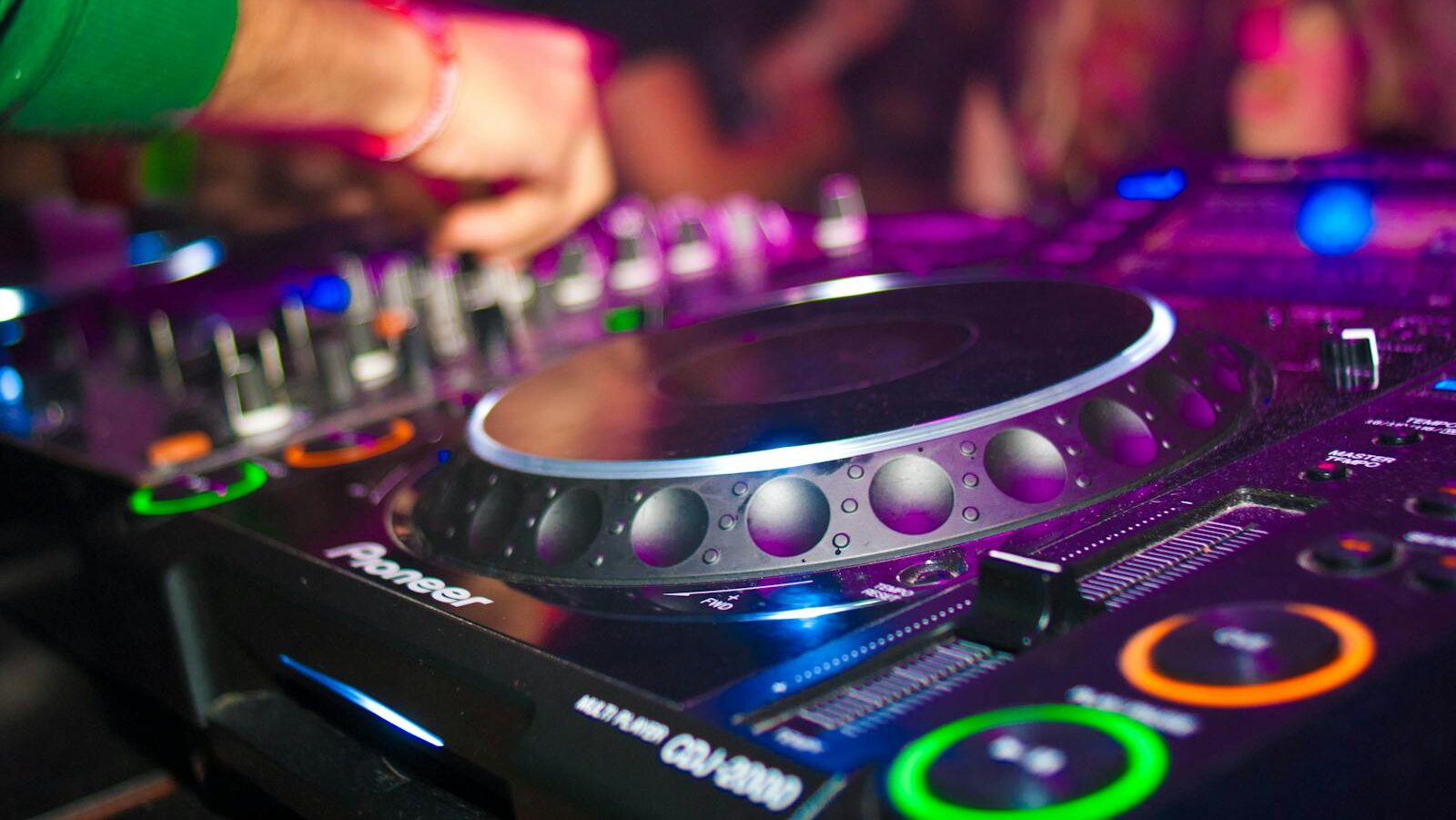 Close-up of Dj Controller